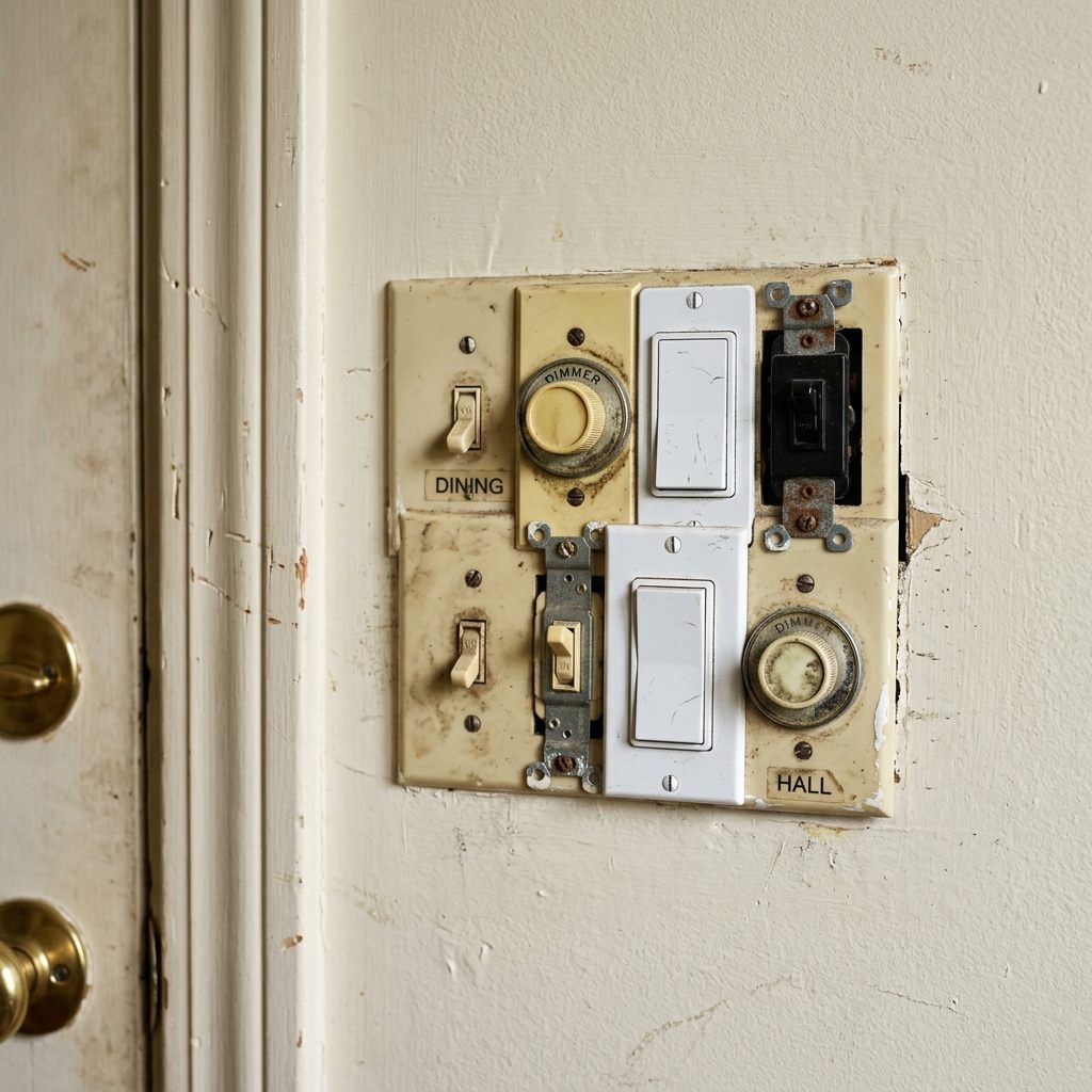 Legacy switches before smart home upgrade