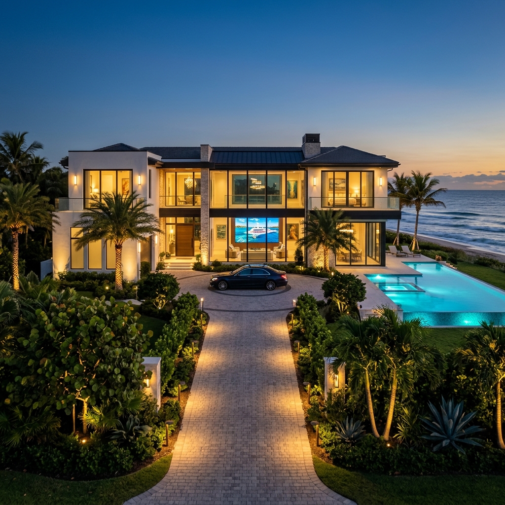 Oceanfront Estate South Florida